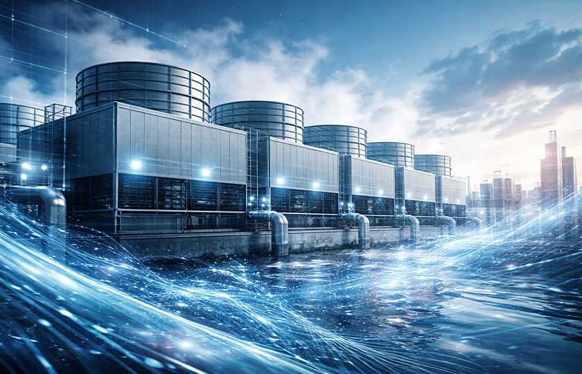 冷卻水塔為何會起泡？完整解析原因與實務解方 —— 確保系統穩定運轉與環境安全的關鍵管理要點