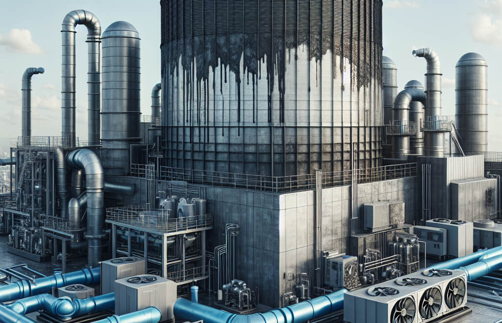 冷卻水塔出現「油光」？隱藏在冷卻水循環系統中的效能殺手