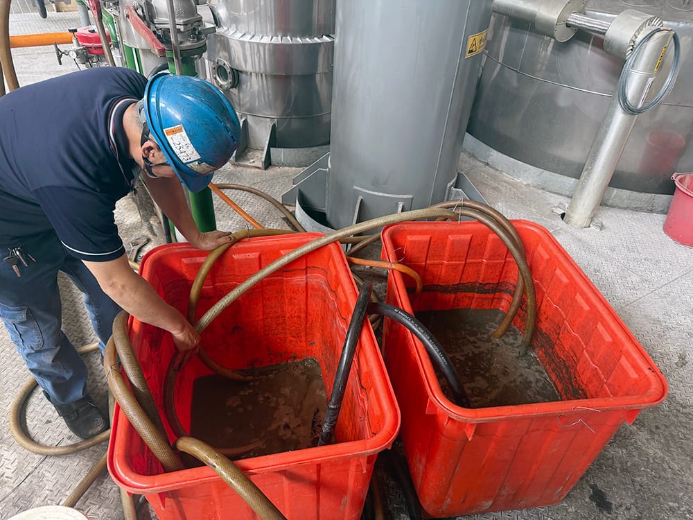 化學藥劑清洗過程